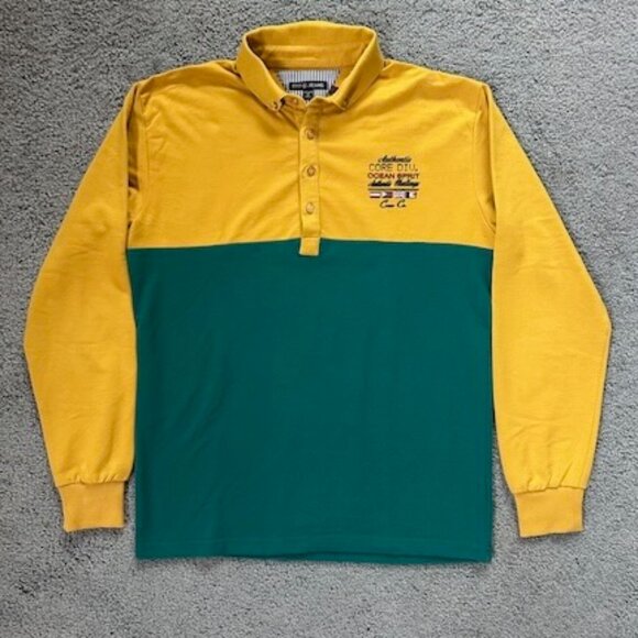 DXI Jeans Co. Other - DXI Jeans Yachting Logo-ed Rugby Shirt - Men's Sz. XL- Authentic Core Div.- VGUC